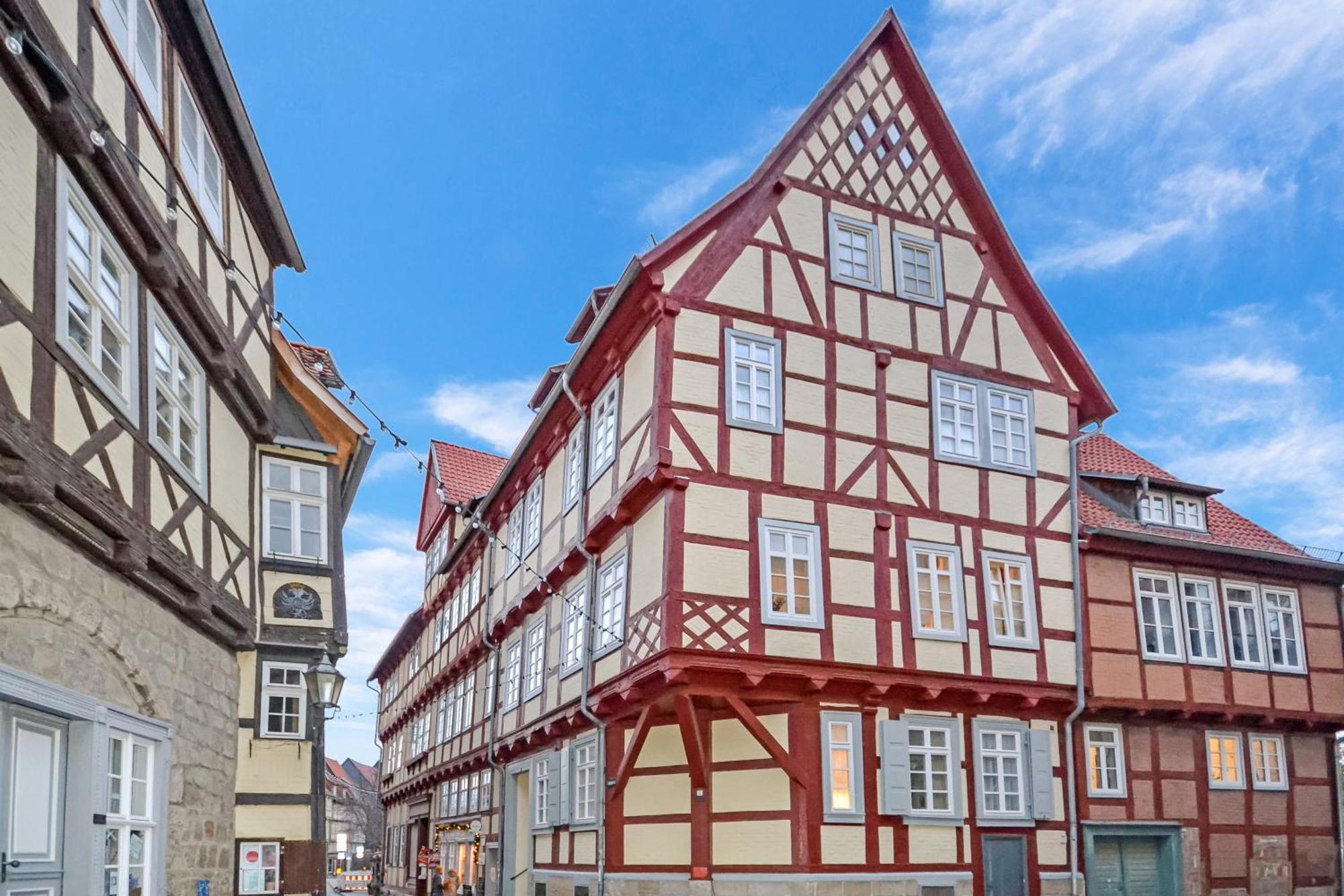 Fewo Lange Gasse 4 - 2 Obergeschoss Inkl Parkplatz Quedlinburg Exterior photo